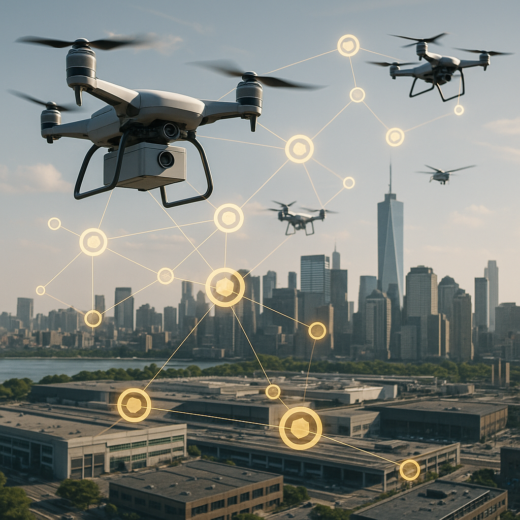 BNB Chain Autonomous Drone Commerce &amp; Aerial Delivery Networks